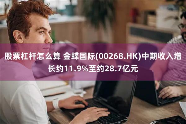 股票杠杆怎么算 金蝶国际(00268.HK)中期收入增长约11.9%至约28.7亿元