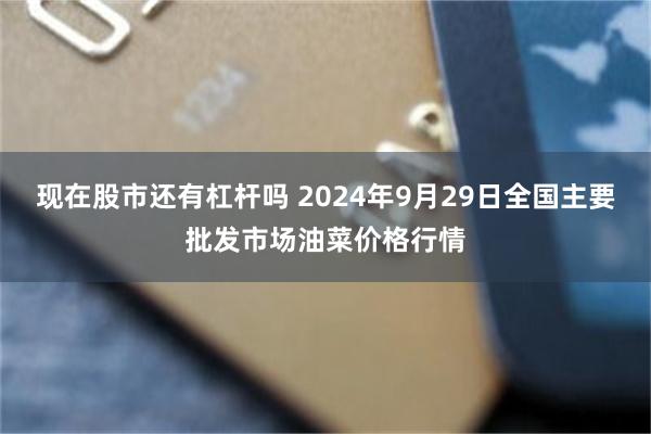 现在股市还有杠杆吗 2024年9月29日全国主要批发市场油菜价格行情