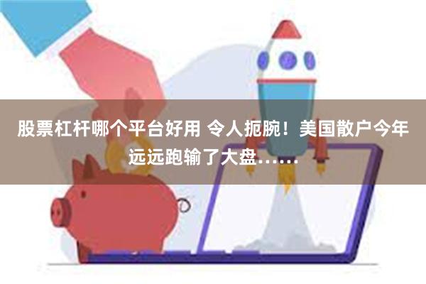 股票杠杆哪个平台好用 令人扼腕！美国散户今年远远跑输了大盘……